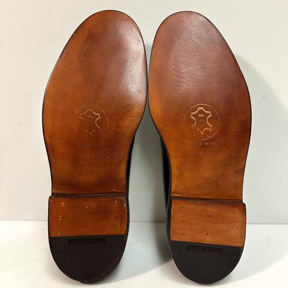 FULLY RESOLED Alden 990 Color 8 Shell Cordovan Plain Toe Blucher EUC Made USA 7 - Picture 2 of 12